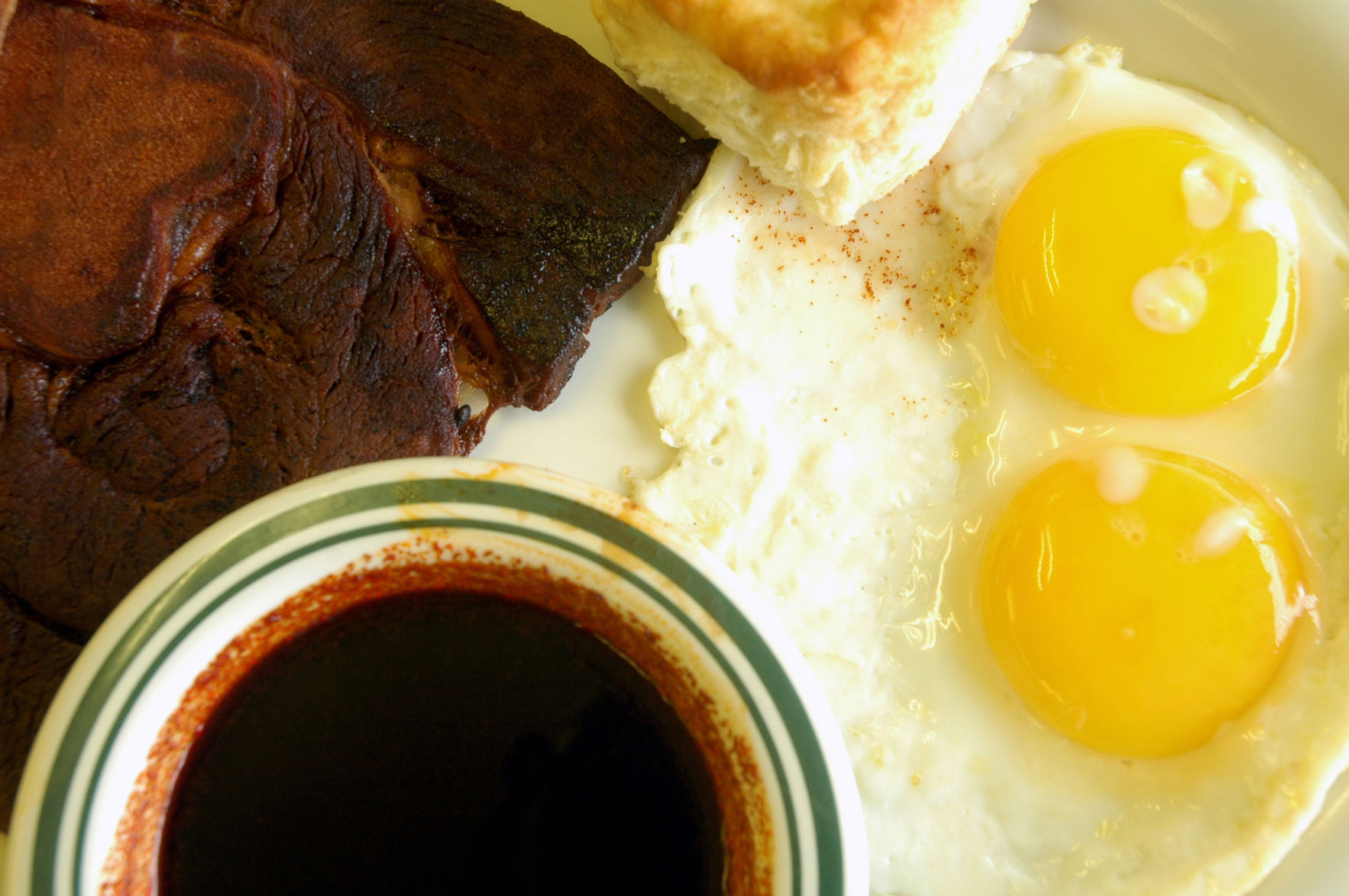 Red-eye gravy (the South)